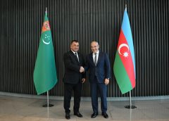 Türkmənistanla Birgə Hökumətlərarası Komissiyanın iclası keçirilib